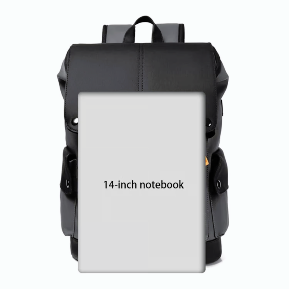 Mochila Notebook Impermeable 35 Litros Carga Usb Unisex - 6