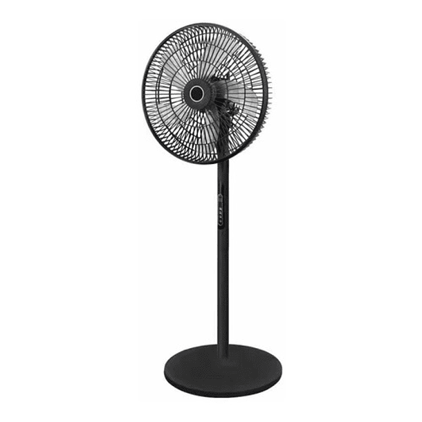 VENTILADOR DE PIE CON CONTROL REMOTO 5 ASPAS EN COLOR NEGRO 220V - 3