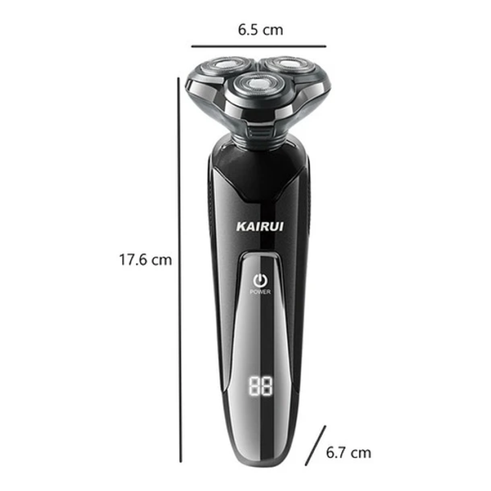 MÁQUINA AFEITADORA CRUSEC M1 ELÉCTRICA LAVABLE MULTIFUNCIONAL - 6