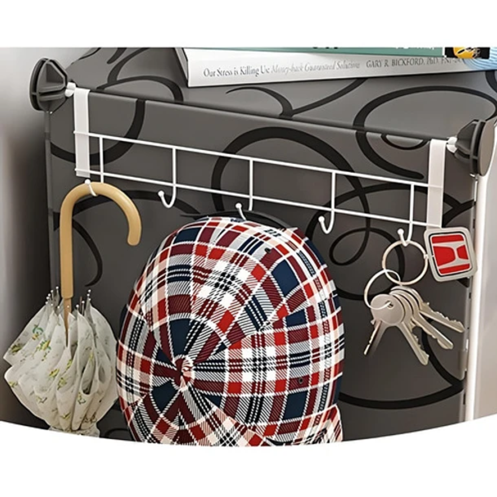 VITRINA CRUSEC M1 ZAPATERO CON REPISAS MULTIUSO ESTANTE ORGANIZADOR ACERO - 3