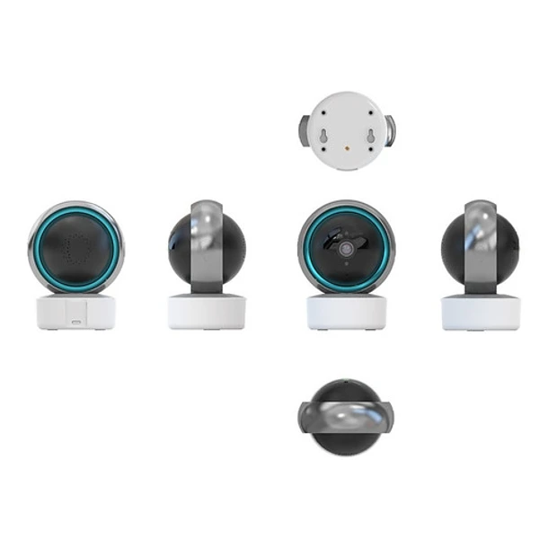 Cámara Seguridad 360° De Alta Calidad 1080p Visión Nocturna - 4