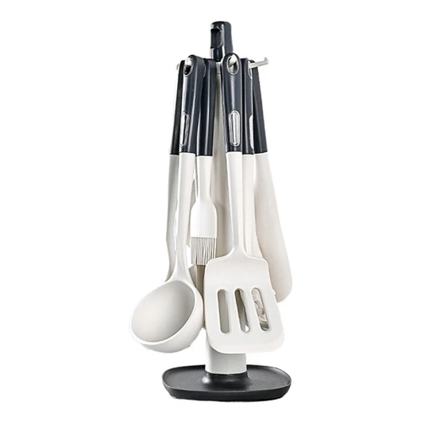 SET UTENSILIOS 13 PIEZAS SILICONA ANTIADHERENTE CUCHARONES - 1