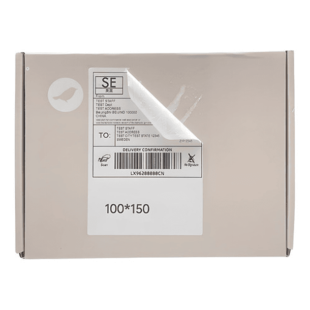 PACK X10000 ETIQUETAS AUTOADHESIVAS CRUSEC 100X150 PARA ENVÍOS - 5
