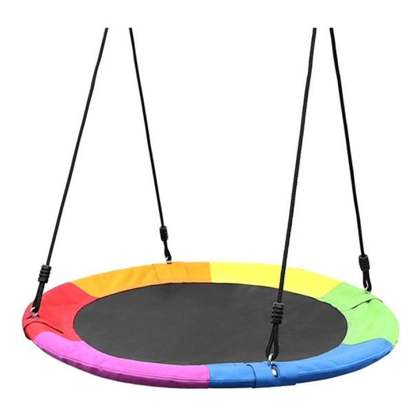 COLUMPIO REDONDO MULTICOLOR INFANTIL COLGANTE PARA EXTERIOR - 1