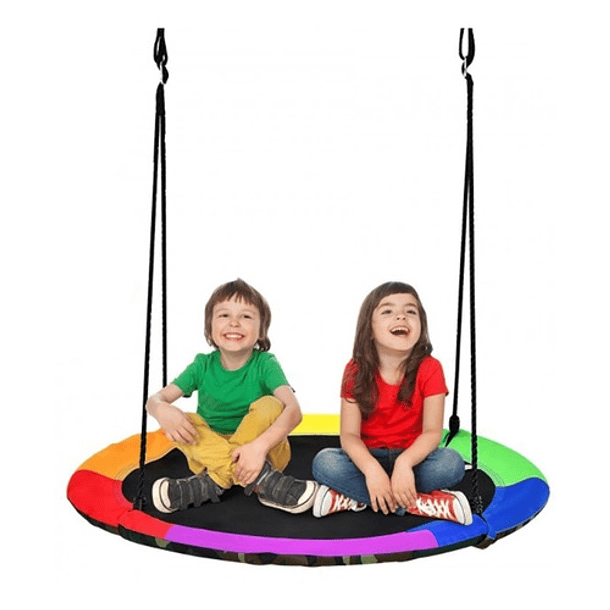 COLUMPIO REDONDO MULTICOLOR INFANTIL COLGANTE PARA EXTERIOR - 4