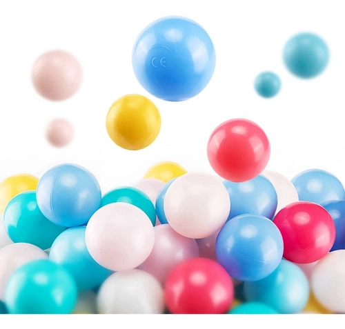 PACK CRUSEC 100 PELOTAS PLÁSTICAS PARA PISCINA 7 CM INFANTIL - 1
