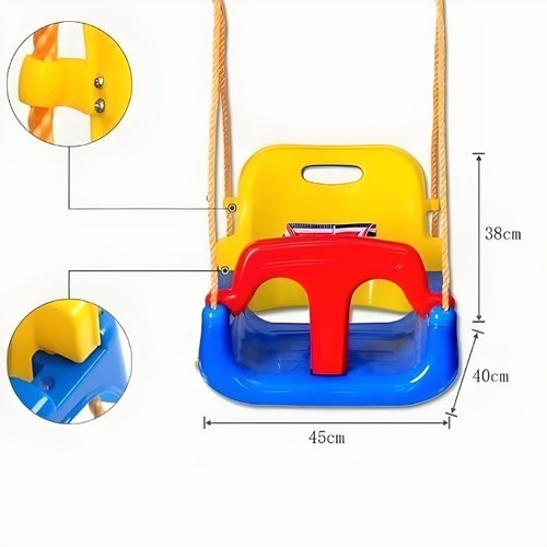 ASIENTO COLUMPIO CRUSEC 4 EN 1 AJUSTABLE PORTÁTIL NIÑOS BEBÉ - 4