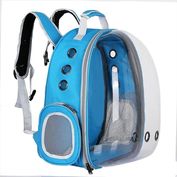 MOCHILA TRANSPORTADORA PERROS GATOS CRUSEC - 1