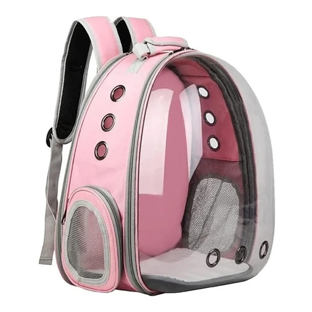MOCHILA TRANSPORTADORA PERROS GATOS CRUSEC - 1