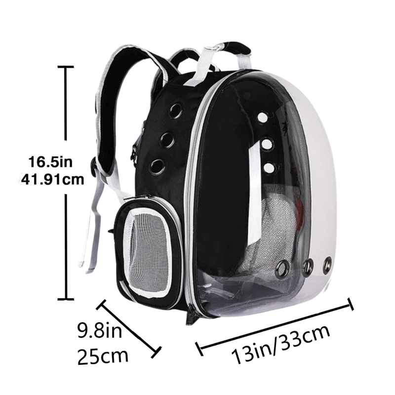 MOCHILA TRANSPORTADORA PERROS GATOS CRUSEC - 2