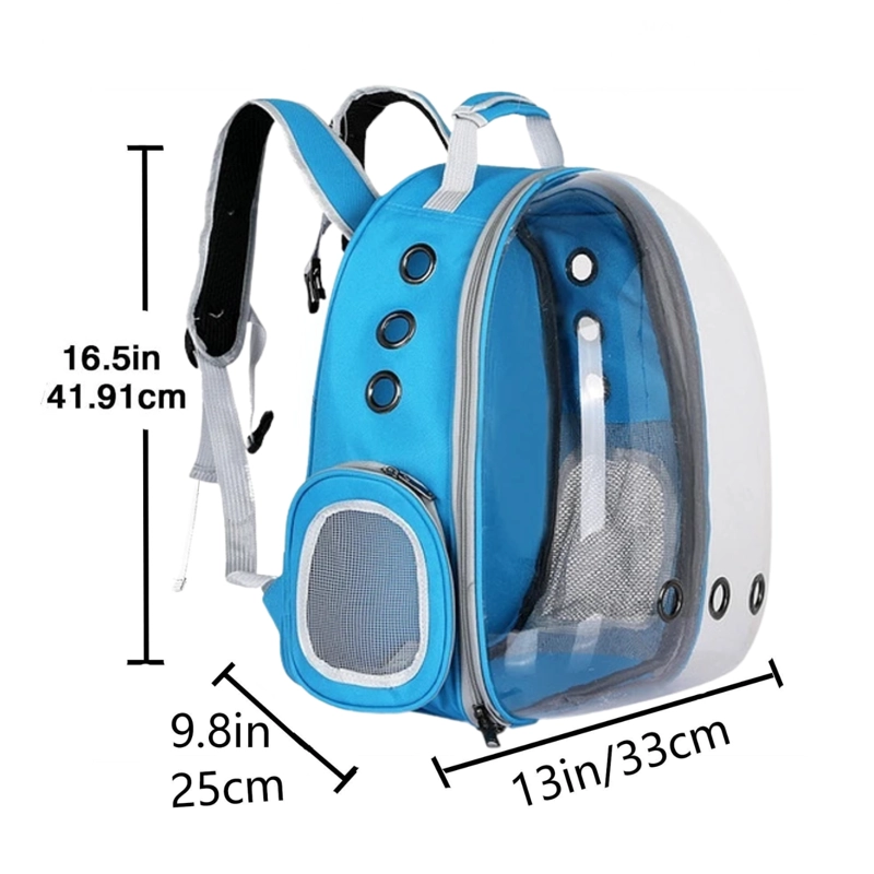 MOCHILA TRANSPORTADORA PERROS GATOS CRUSEC - 2