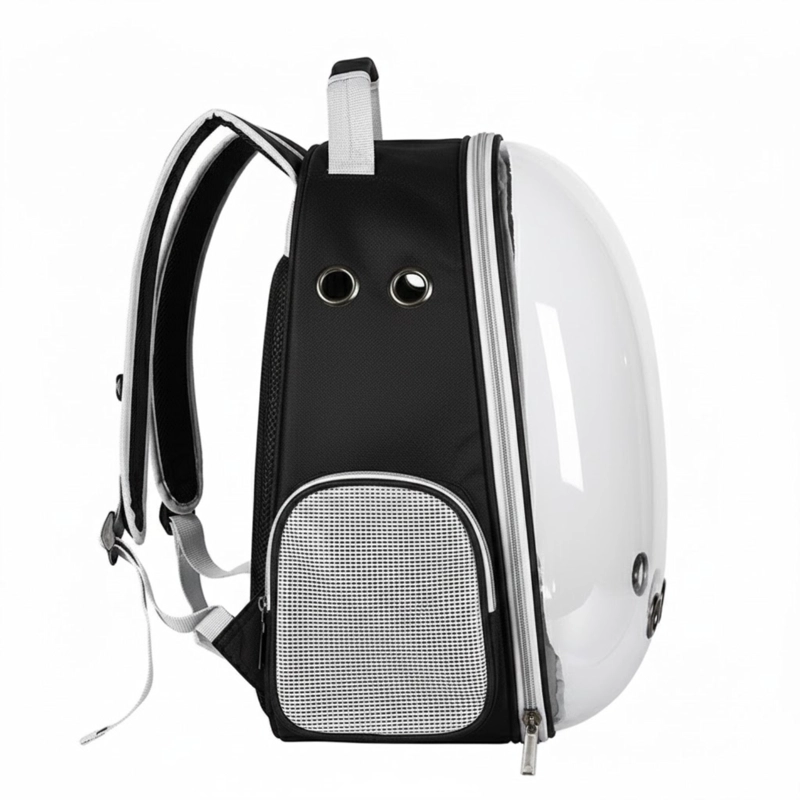 MOCHILA TRANSPORTADORA PERROS GATOS CRUSEC - 4