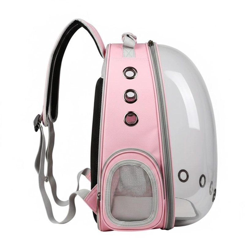 MOCHILA TRANSPORTADORA PERROS GATOS CRUSEC - 4