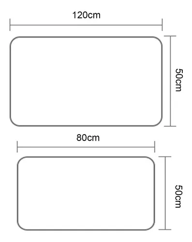 SET 2 ALFOMBRA CRUSEC ALFOMELEGANTE COCINA ELEGANTE ENTRADA PISO ANTIDESLIZANTE 50 X 140 CM - 5