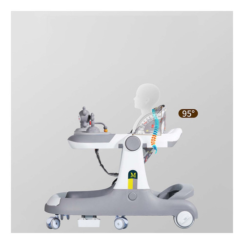 Andadera Caminadora De Bebé Multifuncional Anticaida Unisex - 4