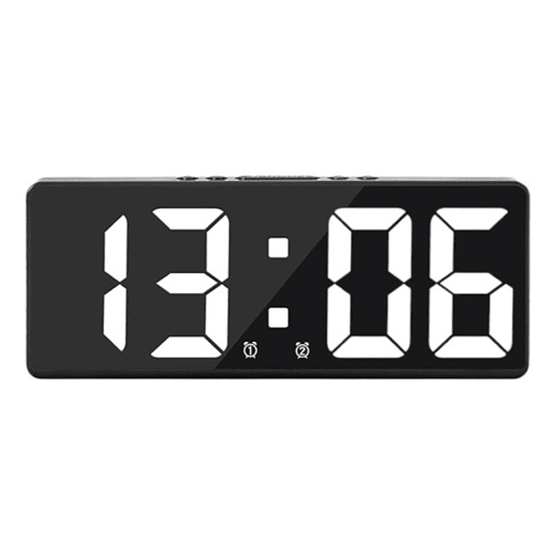 RELOJ DESPERTADOR LED MULTIFUNCIONAL, DORMITORIO OFICINA - 1
