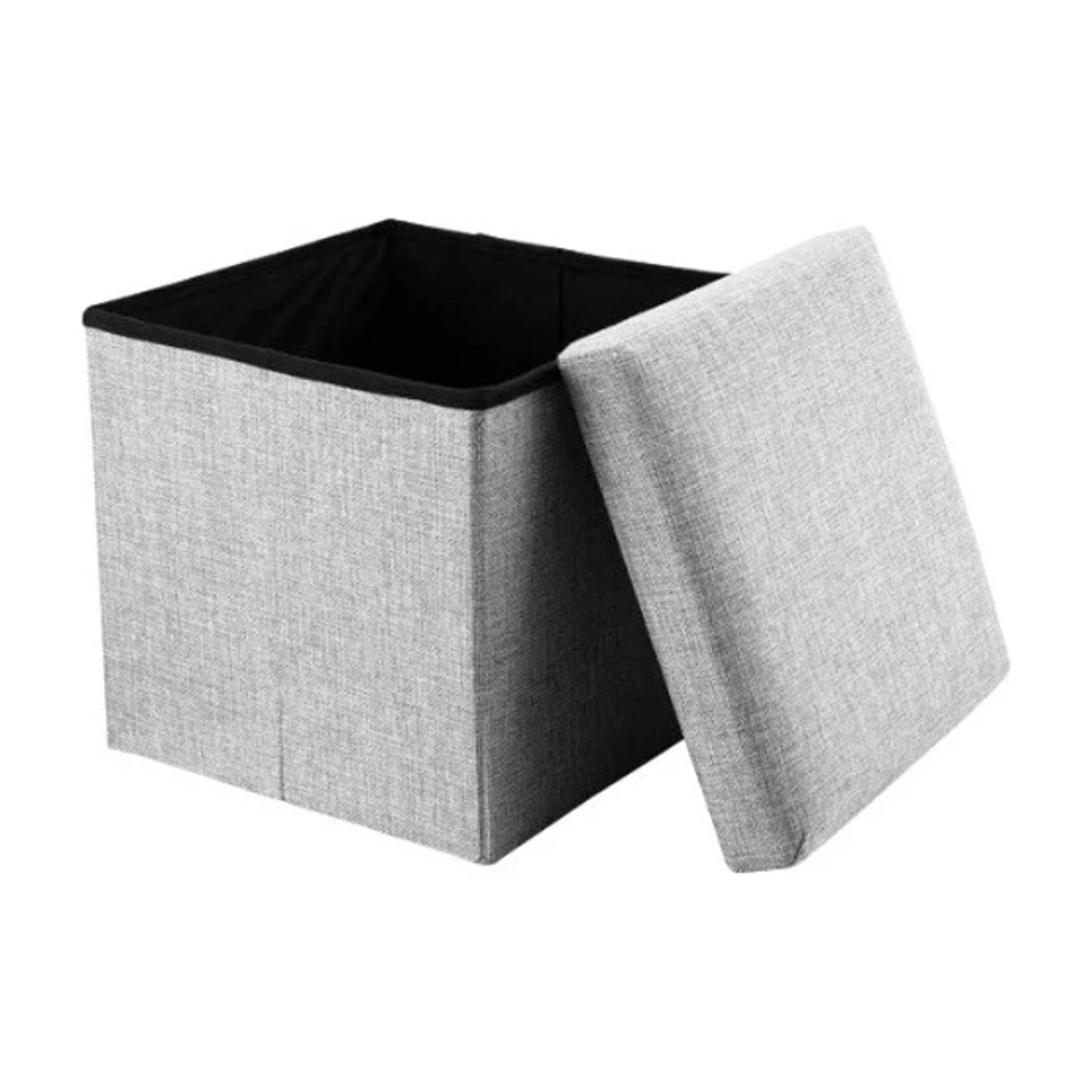 PUFF CRUSEC SILLA BAUL ORGANIZADOR MULTIFUNCIONAL 38CM X 38CM - 1