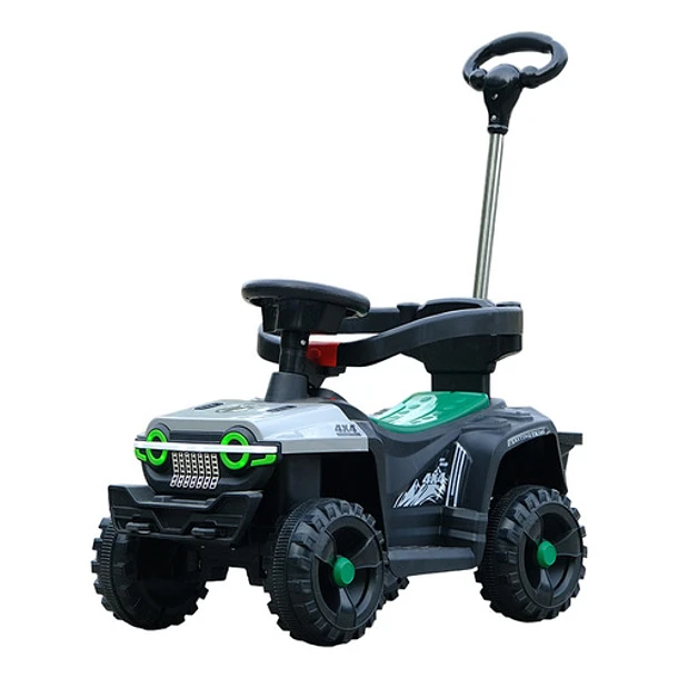 VEHICULO CRUSEC JEEP TODOTERRENO PARA NIÑOS CON VARILLA DE EMPUJE - 1