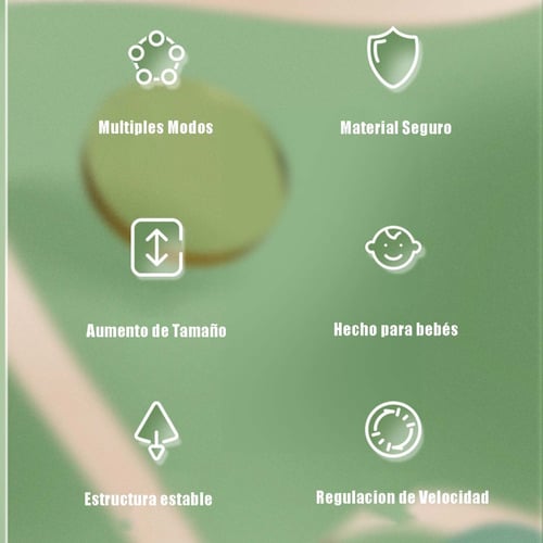 ANDADOR CRUSEC MUSICAL CON TABLERO JUEGOS PORTÁTIL 6 EN 1 - 6