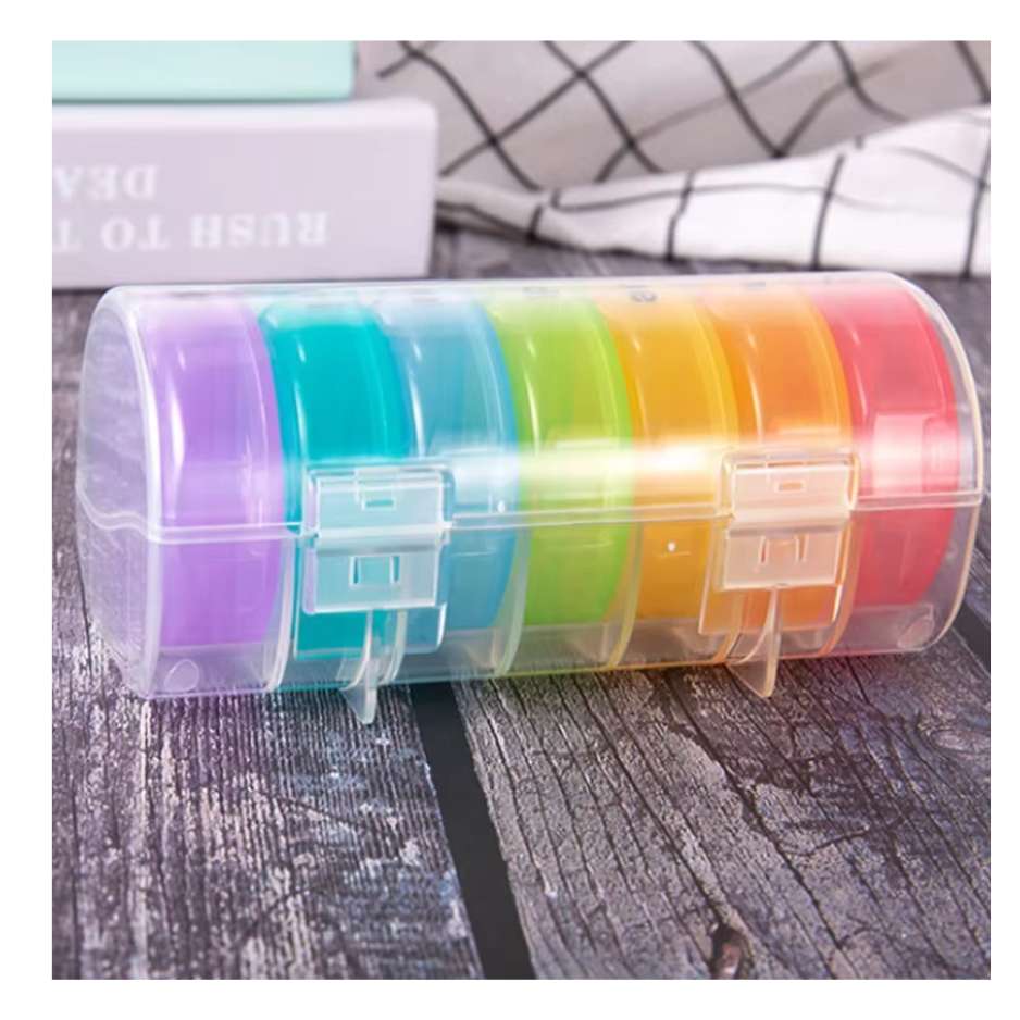 MINI PASTILLERO ORGANIZADOR SEMANAL DIA Y NOCHE - 2