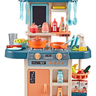 Juego De Cocina Con Luces Y Sonidos 42 Piezas 63cmx45cm - 1