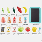 Juego De Cocina Con Luces Y Sonidos 42 Piezas 63cmx45cm - 5