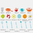 Juego De Cocina Con Luces Y Sonidos 42 Piezas 63cmx45cm - 6