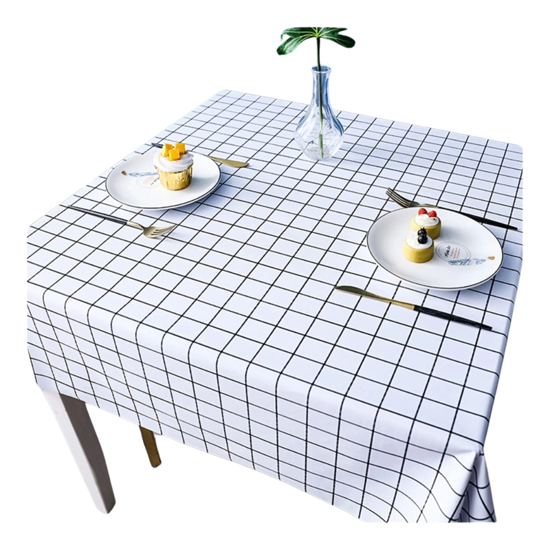 Mantel De Pvc Impermeable Lavable Para Hogar 100cm X 160cm - 1