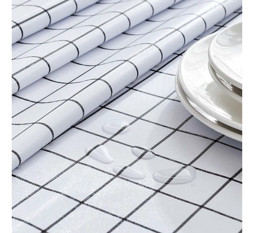Mantel De Pvc Impermeable Lavable Para Hogar 100cm X 160cm - 2