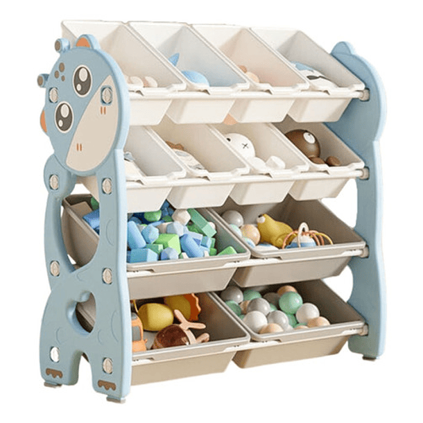 ORGANIZADOR CRUSEC ALMACENAMIENTO JUGUETES NIÑOS 12 PZ - 1