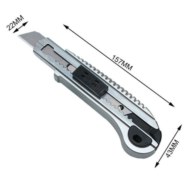 SET CRUSEC 5 PIEZAS CUTTER CUCHILLO CORTADOR CON CAMBIO RAPIDO - 2