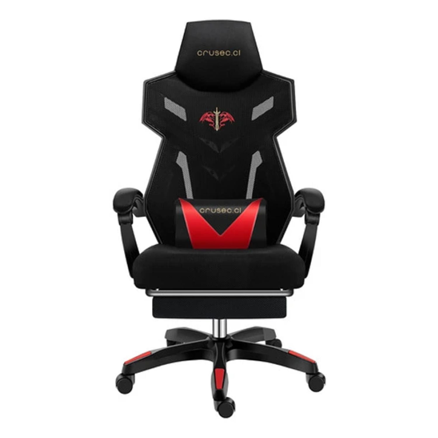 SILLA GAMER RECLINABLE CON REPOSAPIÉS MODERNA ERGONÓMICA - 1