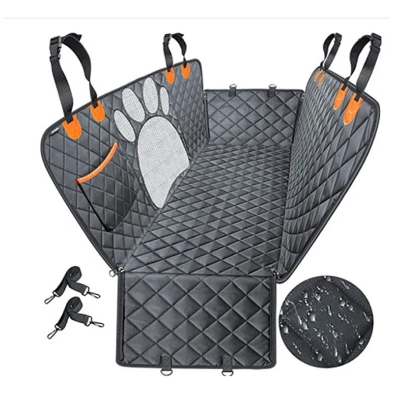 FUNDA DE ASIENTO TRASERO CRUSEC PARA AUTO RESISTENTE IMPERMEABLE - 1