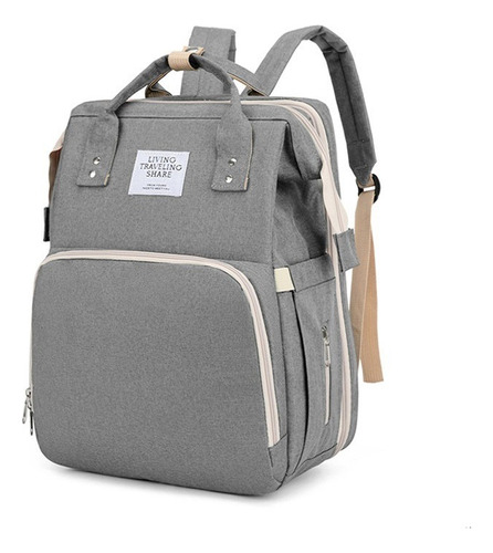 Bolso Mochila Cuna Plegable Impermeable Multifuncional - 3