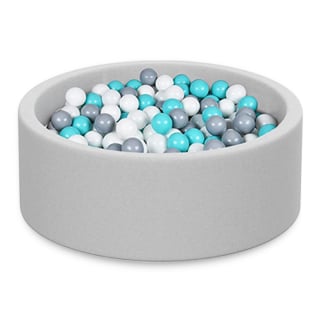 PISCINA CRUSEC DE PELOTAS O BOLAS ESPUMA 30X90 CM PARA NIÑOS Y NIÑAS - 1