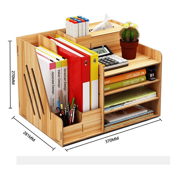 ORGANIZADOR CRUSEC CAJA DE ALMACENAMIENTO DE ARCHIVOS OFICINA - 2