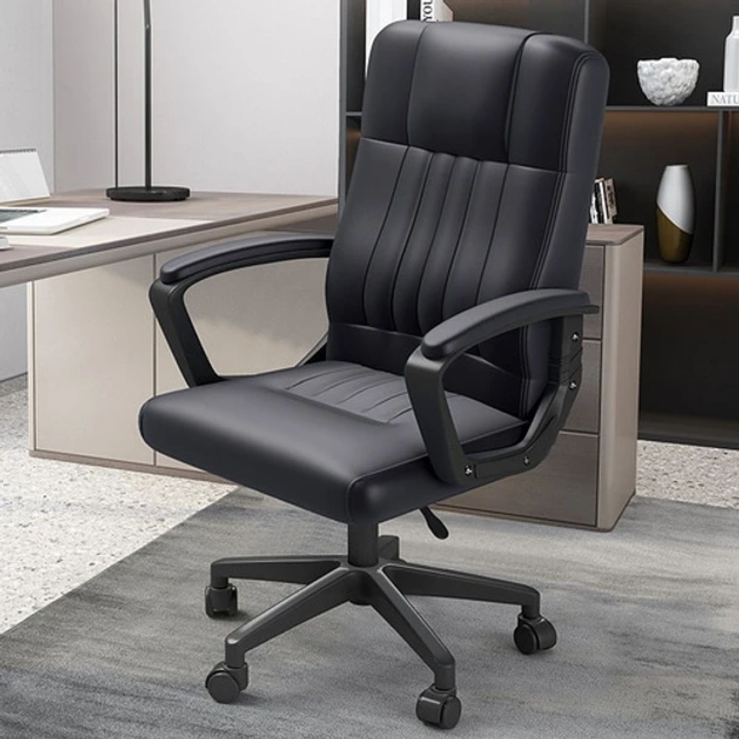 Silla 360 De Oficina U Hogar Ejecutivo Giratoria - 4