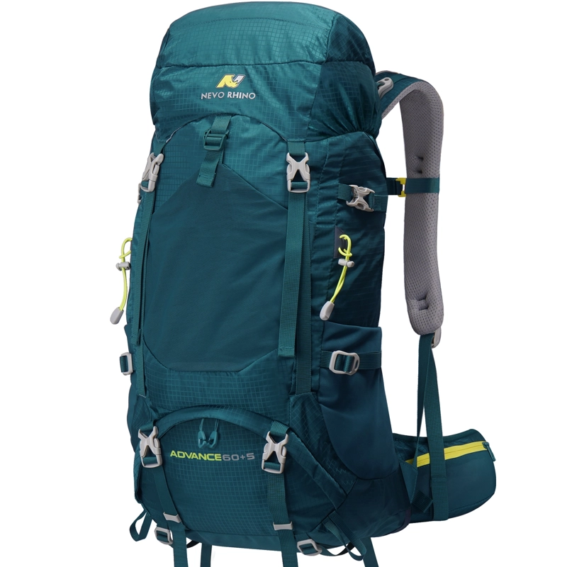 MOCHILA DE SENDERISMO 65L MONTAÑISMO IMPERMEABLE Y LIVIANA - 1