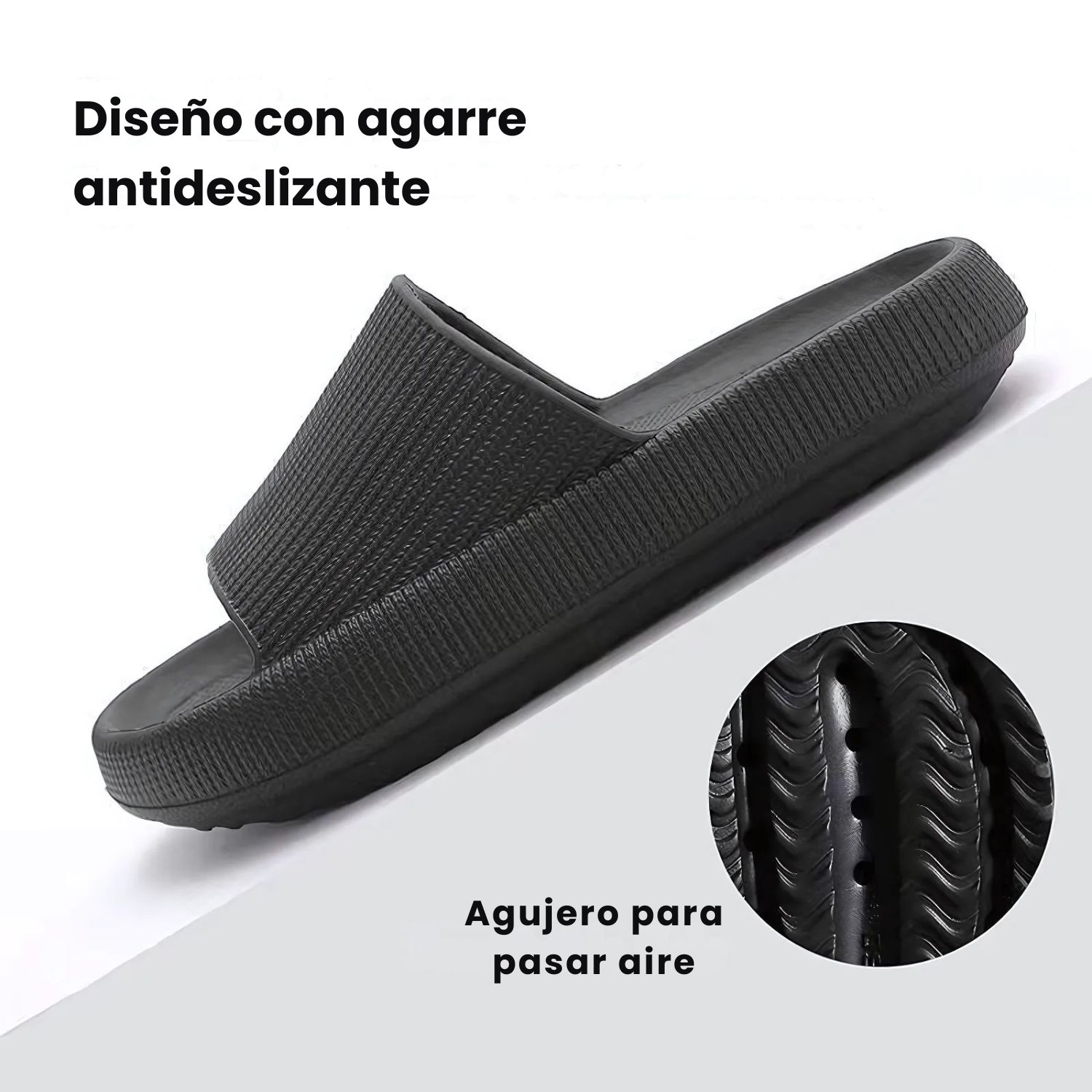 SANDALIA PANTUFLA SUAVE DE VERANO ANTIDESLIZANTE DE CASA - 2