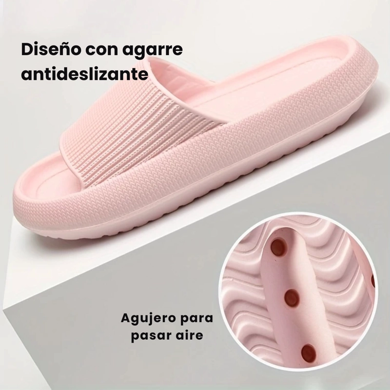 SANDALIA PANTUFLA SUAVE DE VERANO ANTIDESLIZANTE DE CASA - 3