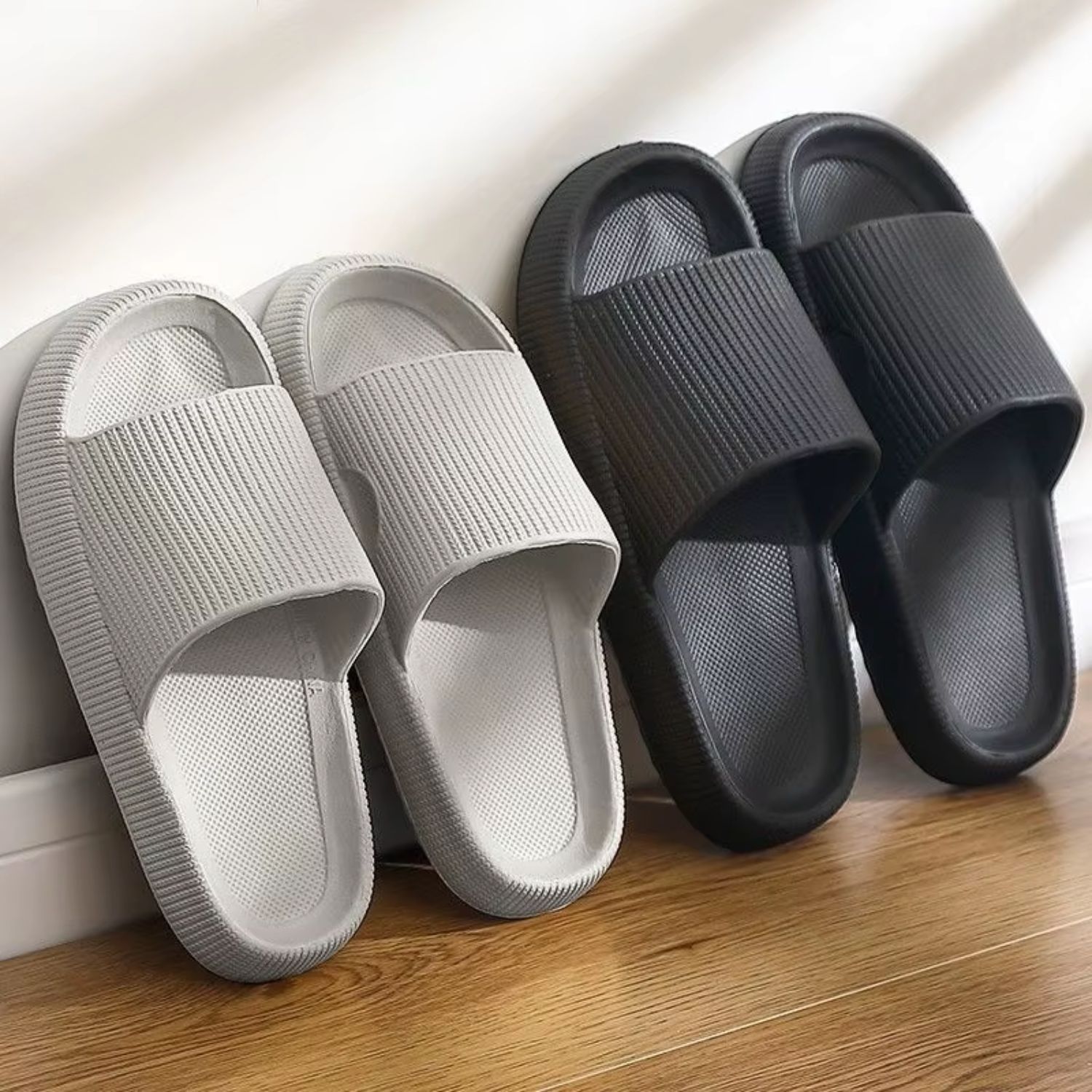 SANDALIA PANTUFLA SUAVE DE VERANO ANTIDESLIZANTE DE CASA - 6