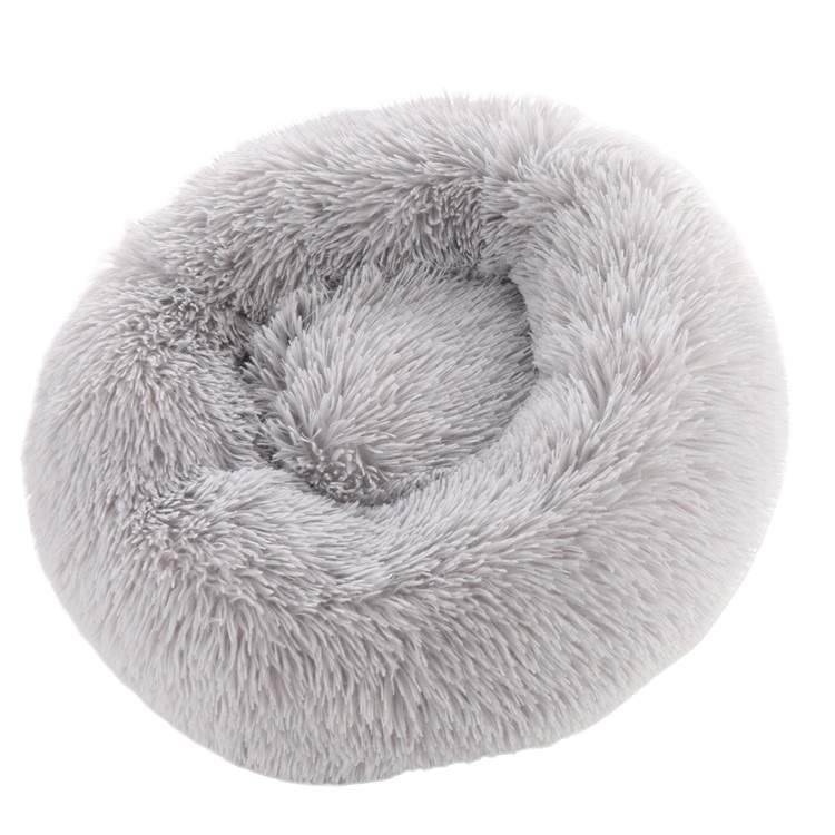 CAMA MASCOTA CRUSEC NIDO FELPA CON FORMA ROSCA 50 CM - 2