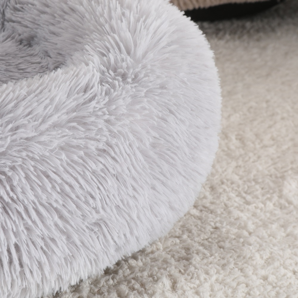 CAMA MASCOTA CRUSEC NIDO FELPA CON FORMA ROSCA 50 CM - 4