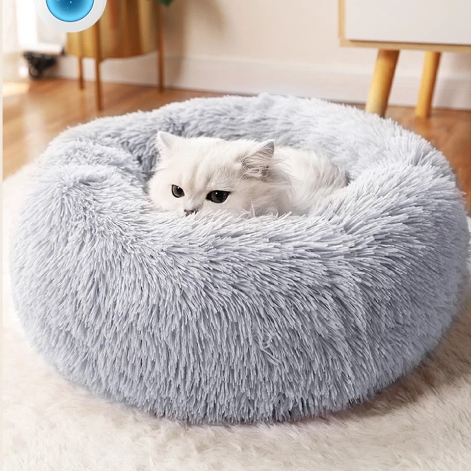 CAMA MASCOTA CRUSEC NIDO FELPA CON FORMA ROSCA 50 CM - 6