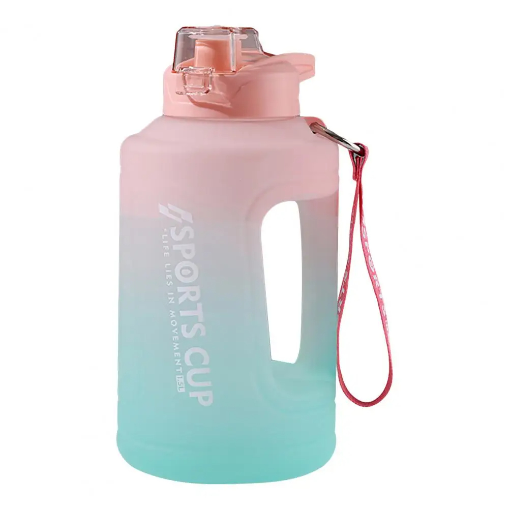 BOTELLA DE AGUA CRUSEC GRADIENTE 2300ML DEPORTIVA FITNESS UNISEX - 1