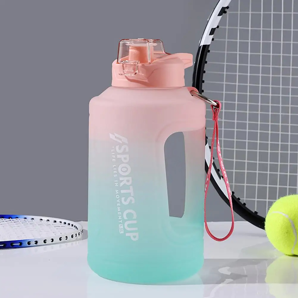 BOTELLA DE AGUA CRUSEC GRADIENTE 2300ML DEPORTIVA FITNESS UNISEX - 2