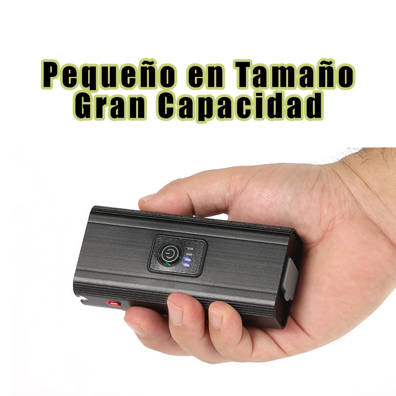 JUEGO DE LUZ CRUSEC LED DE BICICLETA IMPERMEABLE USB POWER BANK - 5