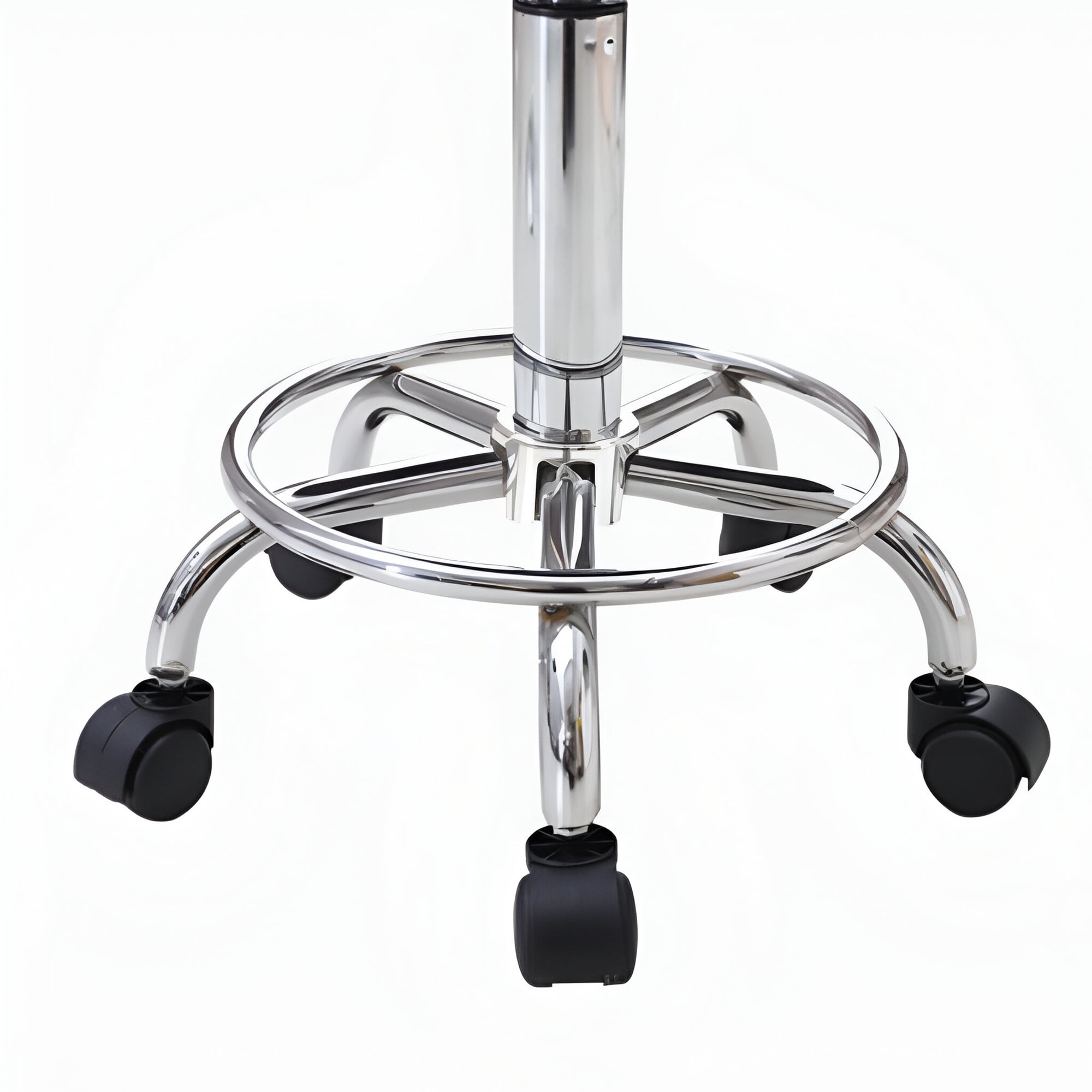 TABURETE SILLA DE PELUQUERÍA, BAR, HOGAR GIRATORIA AJUSTABLE - 2