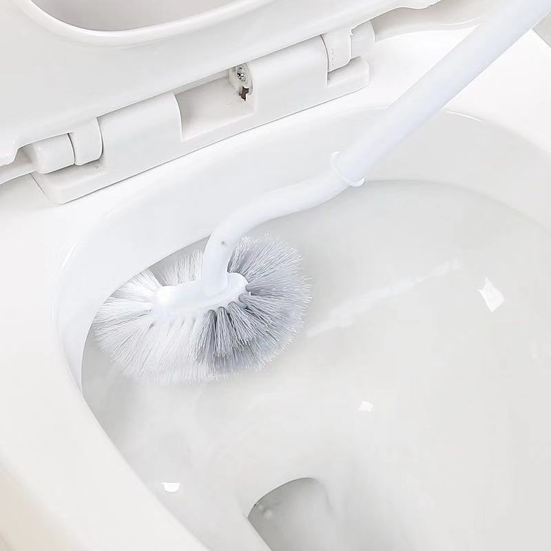 JUEGO DE 3 CEPILLOS ESCOBILLAS MODERNO PARA INODORO DE BAÑO - 4