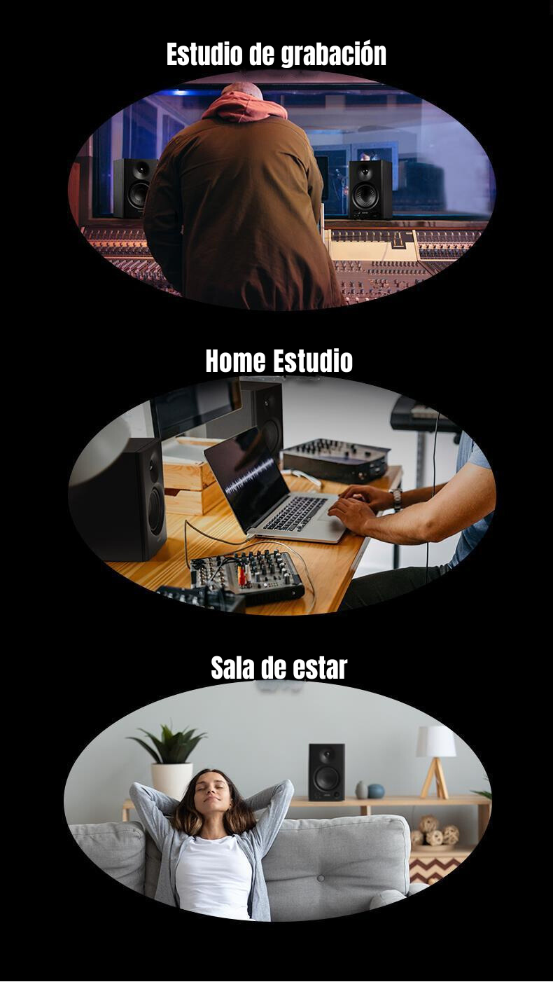PARLANTE DUAL EDIFIER MR4 MONITOR ESTUDIO TRS ALTAVOZ - 8